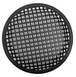 8 in. Deluxe Black Waffle Speaker Grill